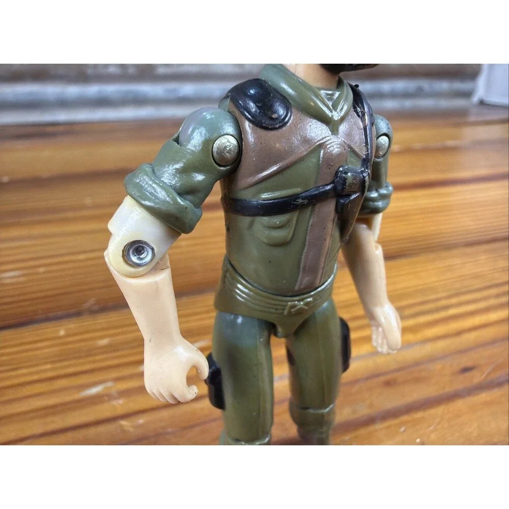 Vintage 1983 GI Joe ARAH V1.5 Clutch Swivel Arm With Original Helmet Nice